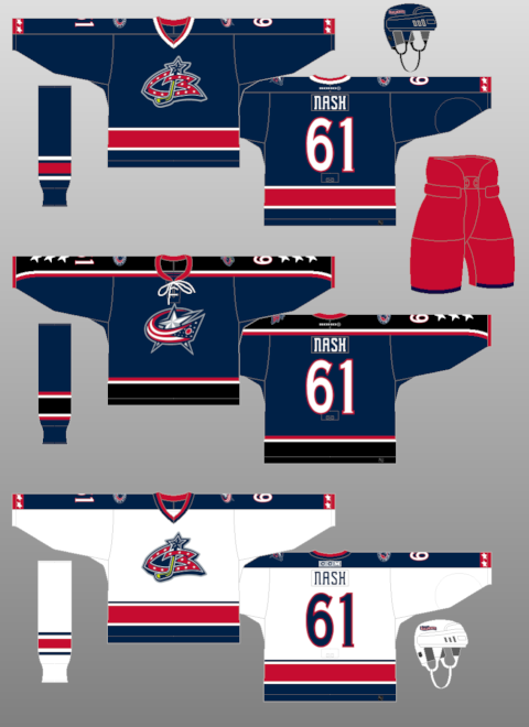 columbus blue jackets third jersey