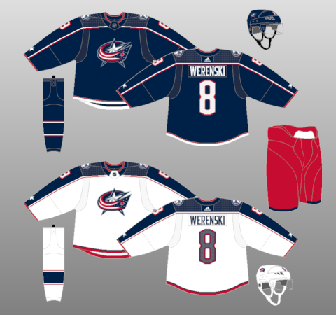 nhl columbus blue jackets jerseys