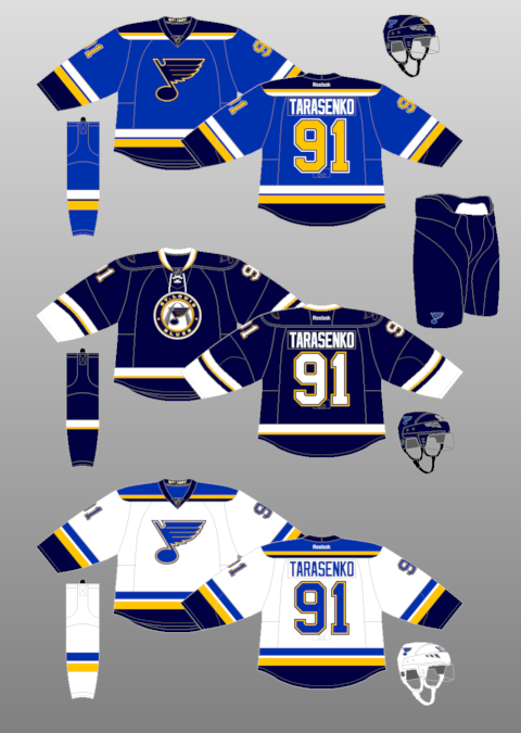 nhl teams with blue jerseys