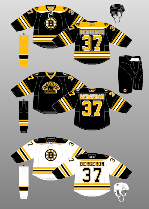 boston bruins uniforms