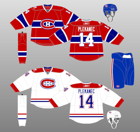 montreal canadiens 2009 jerseys