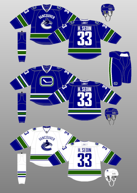 Vancouver Canucks 2008 17 The Unofficial Nhl Uniform Database
