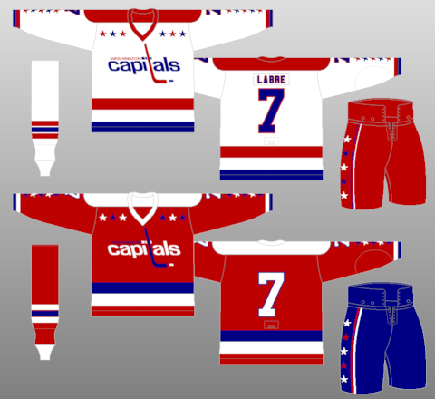 washington capitals uniform