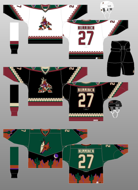 old coyotes jersey