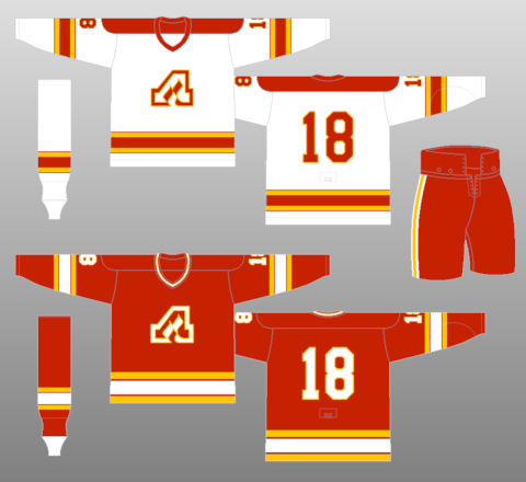 atlanta flames jersey