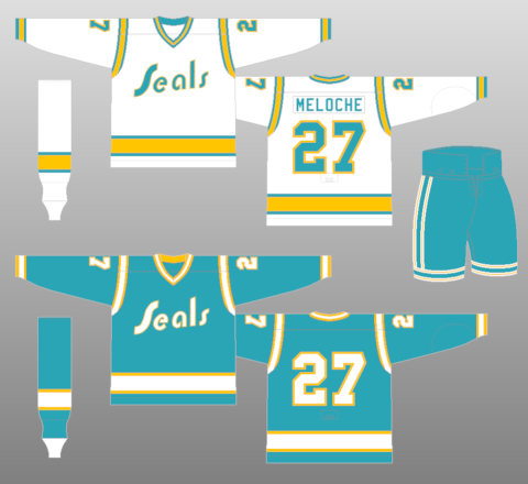 golden seals jerseys