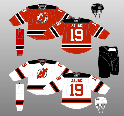 new jersey devils uniform