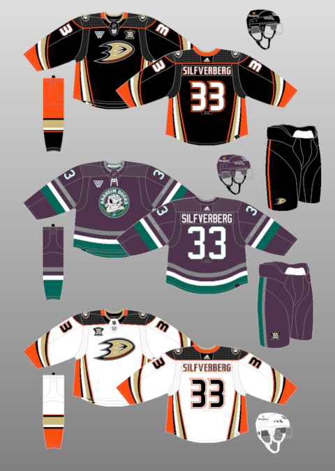 Anaheim Ducks 2006-07 - The (unofficial) NHL Uniform Database