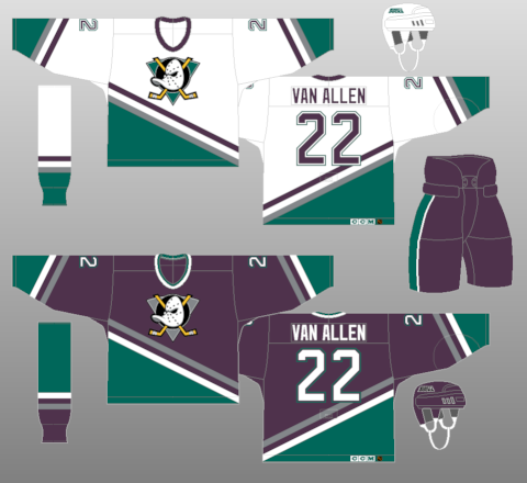 mighty ducks uniforms