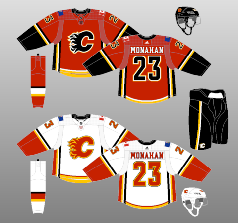 calgary flames jersey numbers