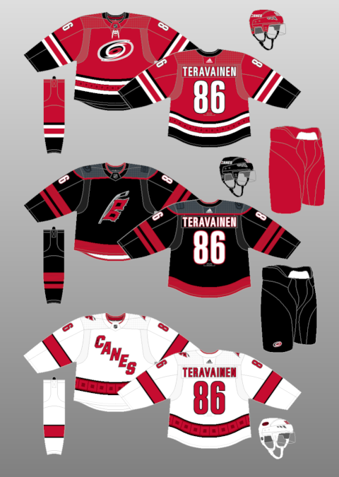 hurricanes jerseys 2019