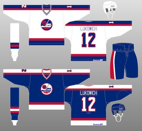 winnipeg jets 90s jersey