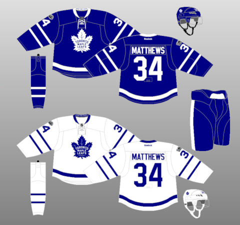 toronto maple leafs uniform