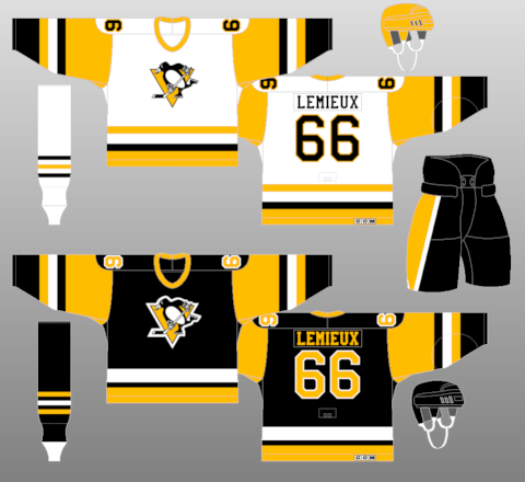 pittsburgh penguins uniform