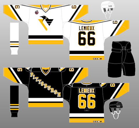 1992 pittsburgh penguins jersey