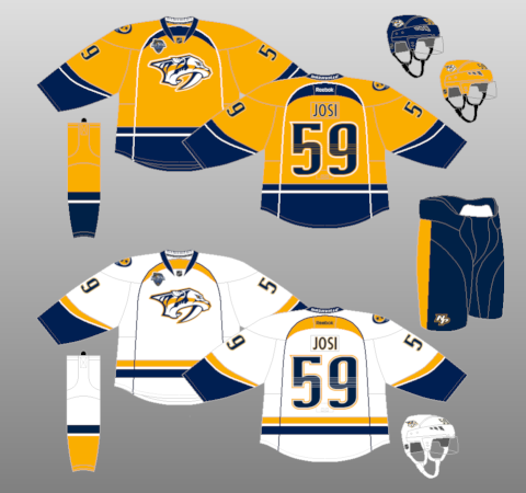 Nashville Predators Patch 