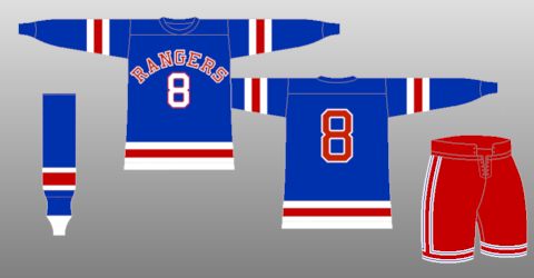 nyr jersey history