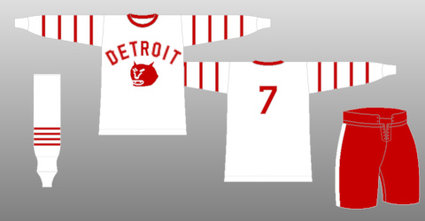 detroit cougars jersey