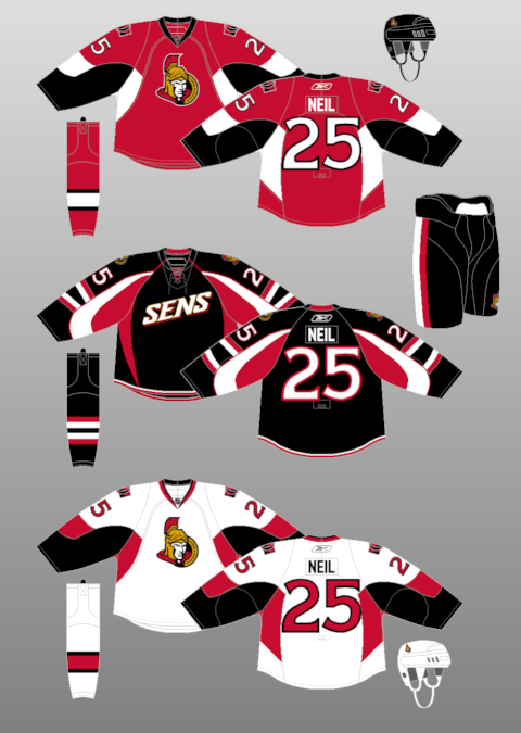 black sens jersey