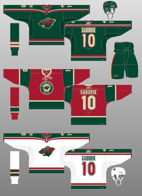 old minnesota wild jersey