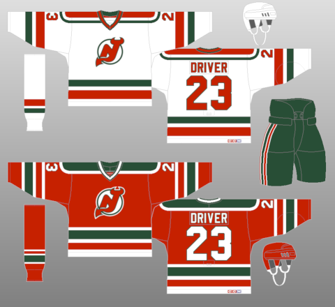 original new jersey devils uniforms