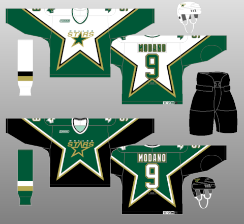 1999 2000 Dallas Stars The unofficial NHL Uniform Database